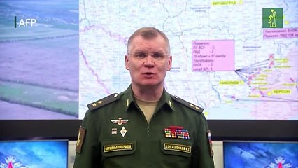 Rusia anuncia bombardeos "masivos" en las líneas de frente en Ucrania