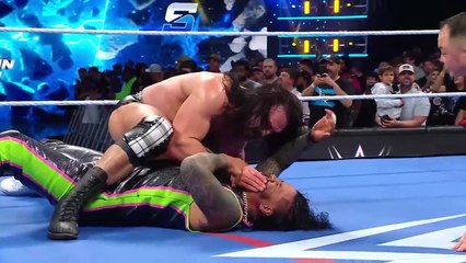 Drew McIntyre attacks after Jimmy Uso victory_ SmackDown highlights, Feb. 21, 2025