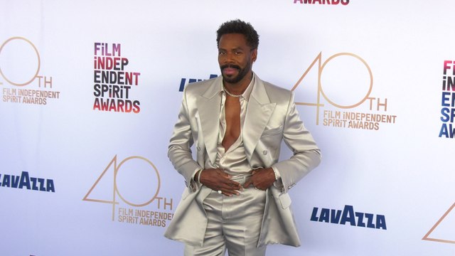 Colman Domingo 2025 Film Independent Spirit Awards Blue Carpet Arrivals