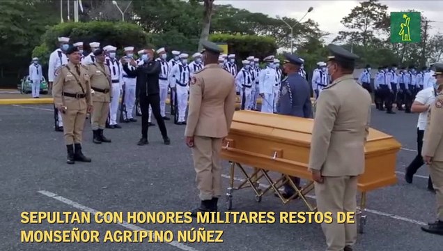 Con Honores Militares Sepultan A Monseñor Agripino Núñez Collado En Santiago