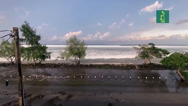 Erupción del volcán en Tonga provocaron olas de tsunami que golpearon costas del Pacífico