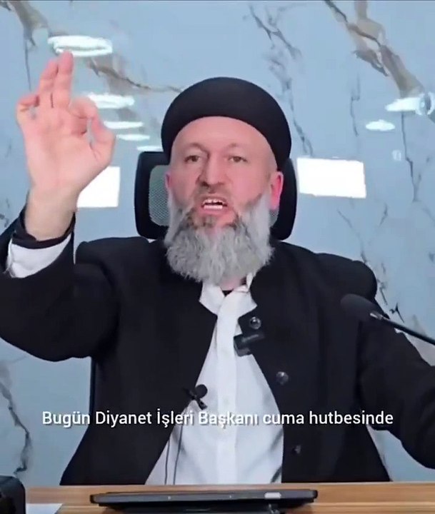 TikTok fenomeni Hüseyin Çevik'ten Diyanet'e hutbe tepkisi