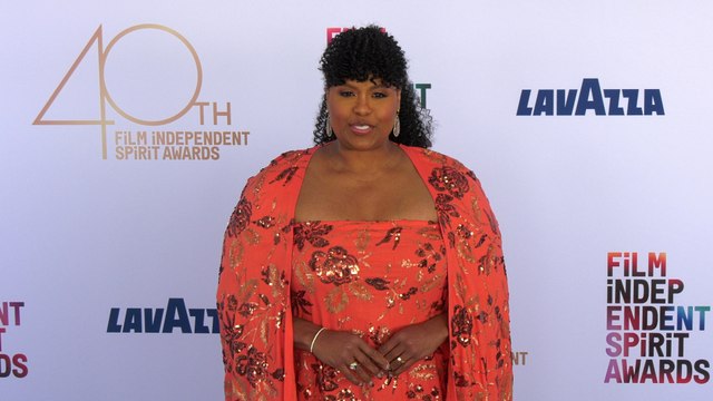 Natasha Rothwell 2025 Film Independent Spirit Awards Blue Carpet Arrivals
