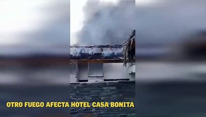 Otro Fuego Afecta Este Lunes Hotel Casa Bonita En Barahona
