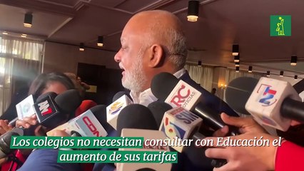 Los colegios no necesitan consultar con Educación el aumento de sus tarifas