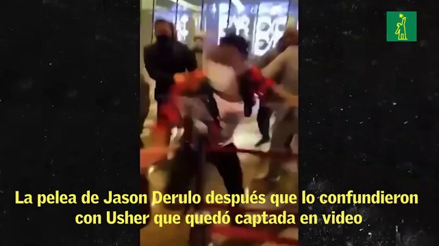 La pelea de Jason Derulo después que lo confundieron con Usher que quedó captada en video
