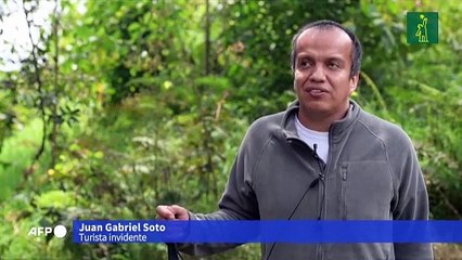 El "avistamiento" de aves para ciegos amplía la inclusión en Colombia