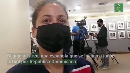 Manuela Lareo, una española que se inclinó a jugar fútbol por República Dominicana