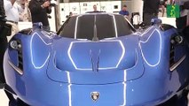 Nuevo auto de ARES Modena fue presentado como obra de arte en Miami