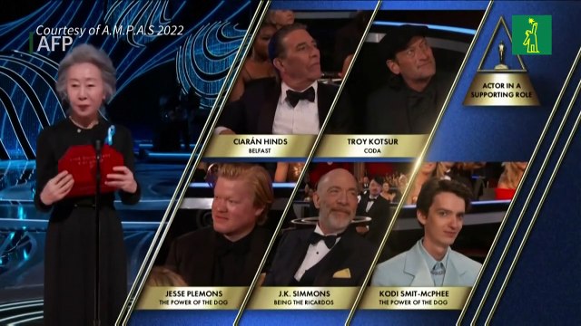 El actor sordo Troy Kotsur gana el Óscar a mejor actor de reparto