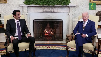 Biden fortalece alianza con Catar en medio de las tensiones por Ucrania