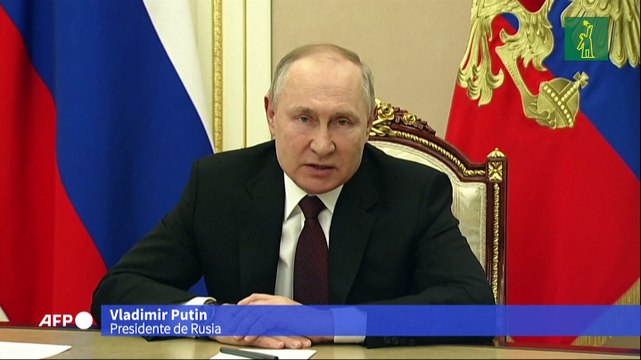 Putin llama el ejército ucraniano a dar golpe de Estado en medio de feroces combates en Kiev