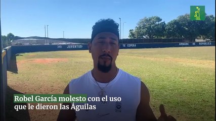 Robel García molesto con el uso que le dieron las Águilas
