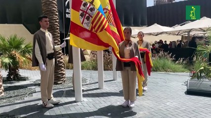 Lambán visita la Expo de Dubái en un viaje para impulsar inversión en Aragón