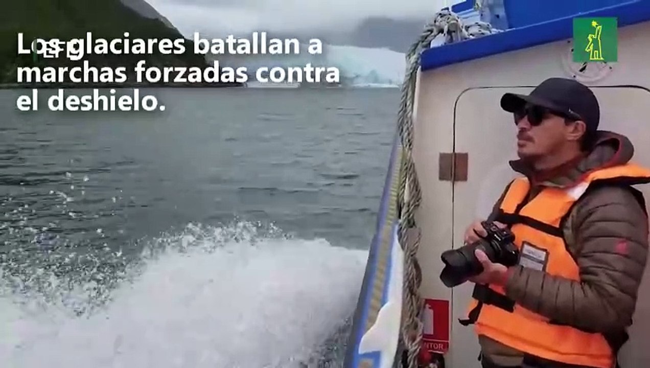 Crisis climática en Chile ataca los glaciares de la Patagonia
