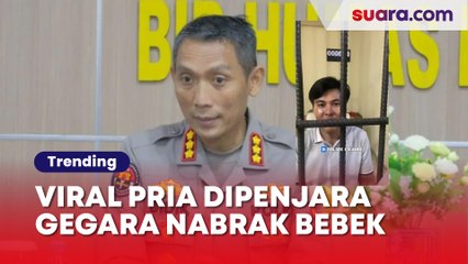 Viral Pria Dipenjara Gegara Nabrak Bebek, Polda Banten Klaim itu 'Konten Guyon'