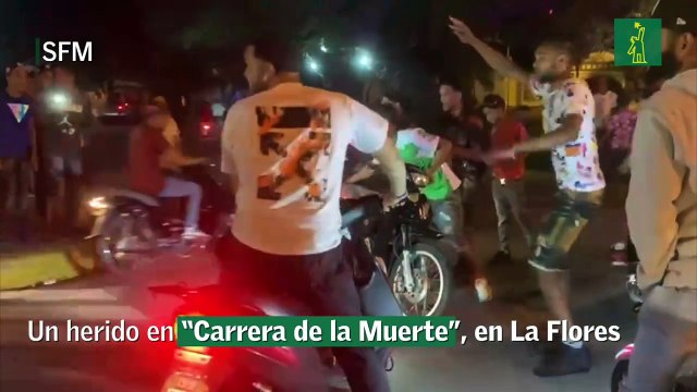 Un herido en carrera de la muerte de San Francisco de Macorís