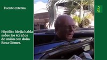 Hipólito Mejía habla sobre los 62 años de unión con doña Rosa Gómez