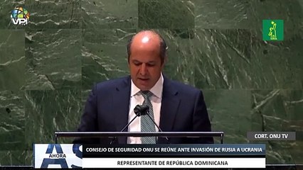 Representación de República Dominicana ante la ONU: “Todas las medidas deben tomarse para evitar el sufrimiento humano”.