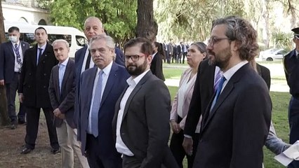Boric pide en Argentina no olvidar crímenes de las dictaduras