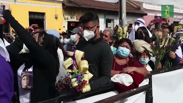 El fervor de la Semana Santa vuelve con las procesiones a Antigua Guatemala