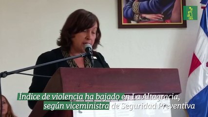 Índice de violencia ha bajado en La Altagracia, según viceministra de Seguridad Preventiva en Gobiernos Provinciales