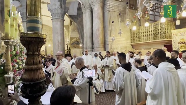 Jerusalén celebra Jueves Santo, esta vez sin restricciones y con peregrinos