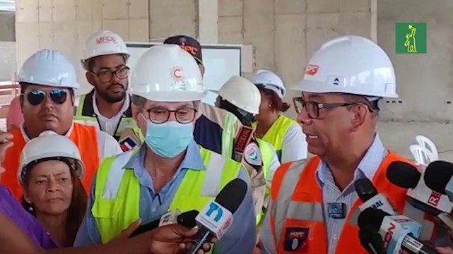 Ministro de Obras Públicas supervisa construcción del Palacio de Justicia de Santo Domingo Este