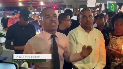 Decenas se indignan y claman justicia por muerte de David de los Santos