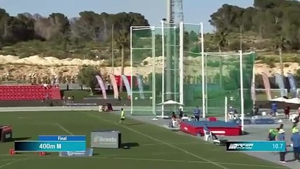 Marileidy Paulino vence en final de 400m de Alicante 2022