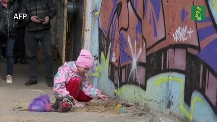 Bajo las bombas, los niños ucranianos cuentan la guerra y anhelan la paz