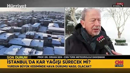 İstanbul'da kar yağışı sürecek mi?