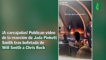 ¡A carcajadas! Publican video de la reacción de Jada Pinkett Smith tras bofetada de Will Smith a Chris Rock
