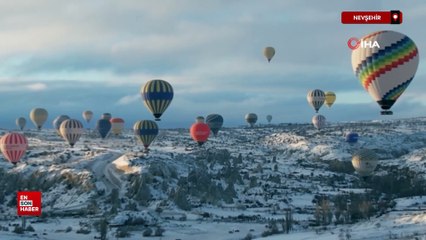 Nevşehir'de görsel şölen kaldığı yerden devam etti