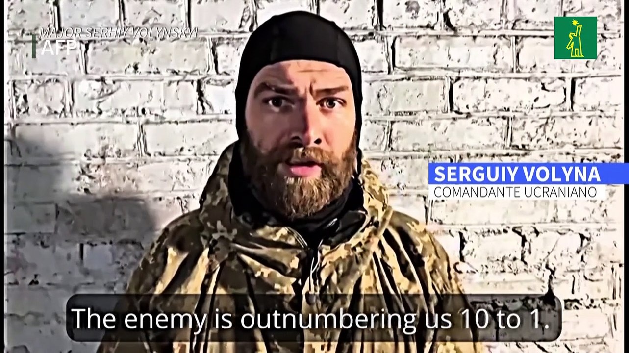 Soldados en Mariúpol "vivimos tal vez nuestros últimos días", dice un comandante