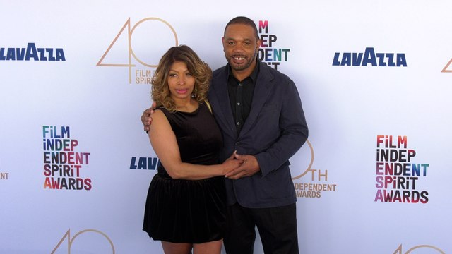 Clarence Maclin 2025 Film Independent Spirit Awards Blue Carpet Arrivals