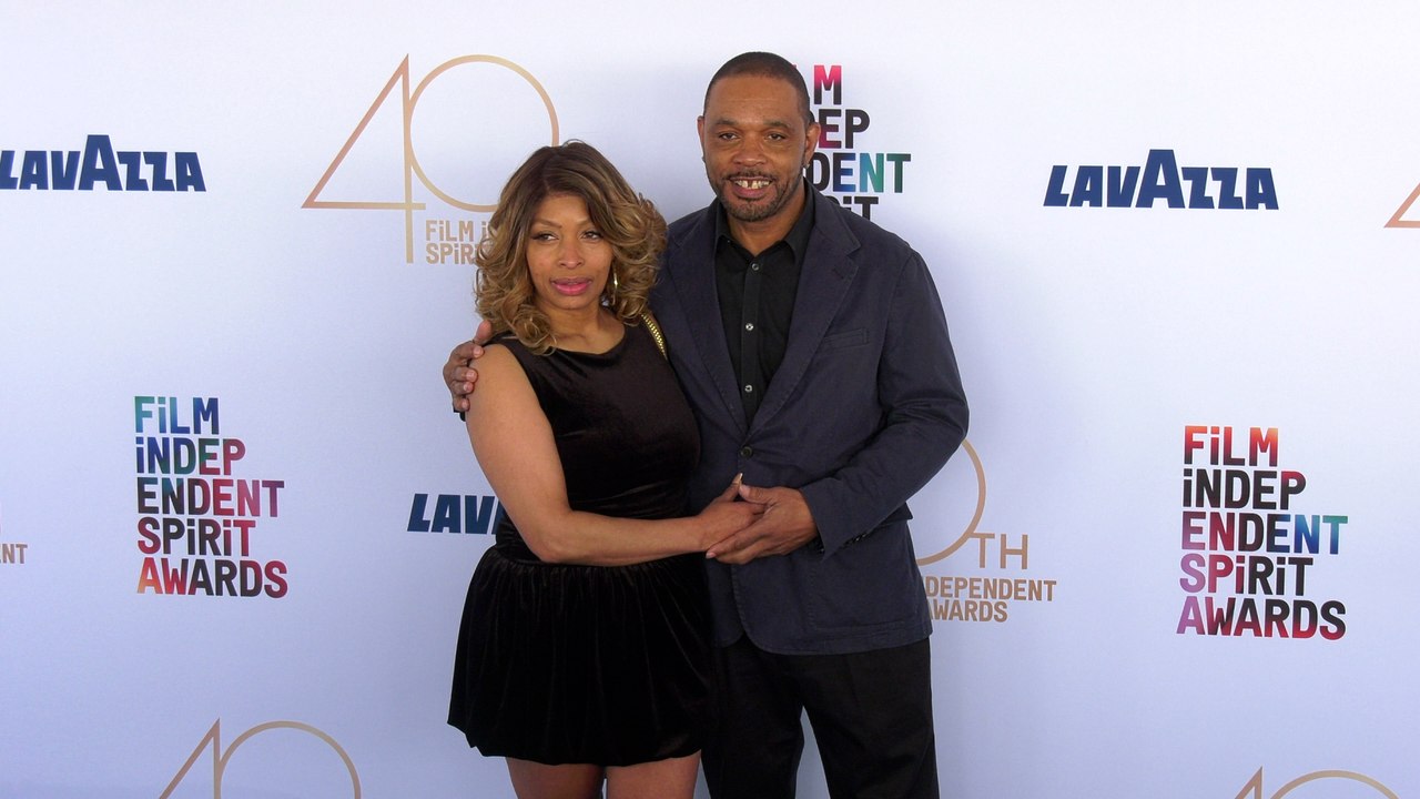 Clarence Maclin 2025 Film Independent Spirit Awards Blue Carpet Arrivals