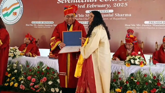 मुख्यमंत्री भजनलाल शर्मा पहुंचे जोधपुर, NLU के दीक्षांत समारोह में की शिरकत