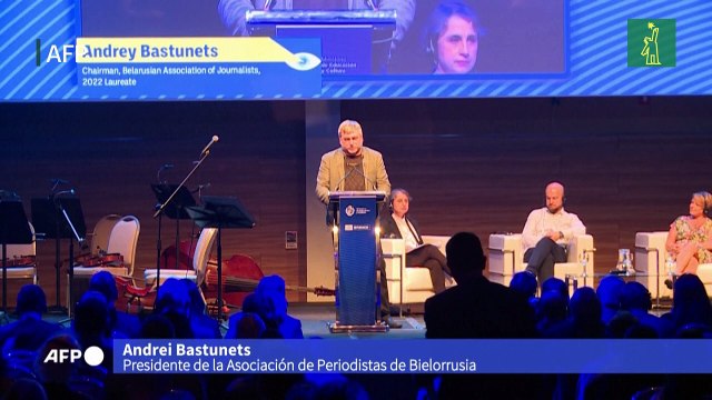 Periodistas bielorrusos recibieron premio Unesco de la libertad de prensa