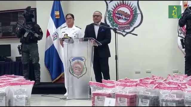 Incautan 1.6 toneladas de cocaína en la provincia Peravia, los cuales estaban en 1,613 paquetes