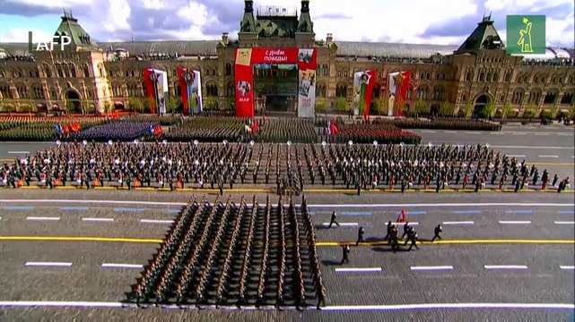 Rusia justifica la guerra en Ucrania en celebración de victoria de 1945 contra los nazis