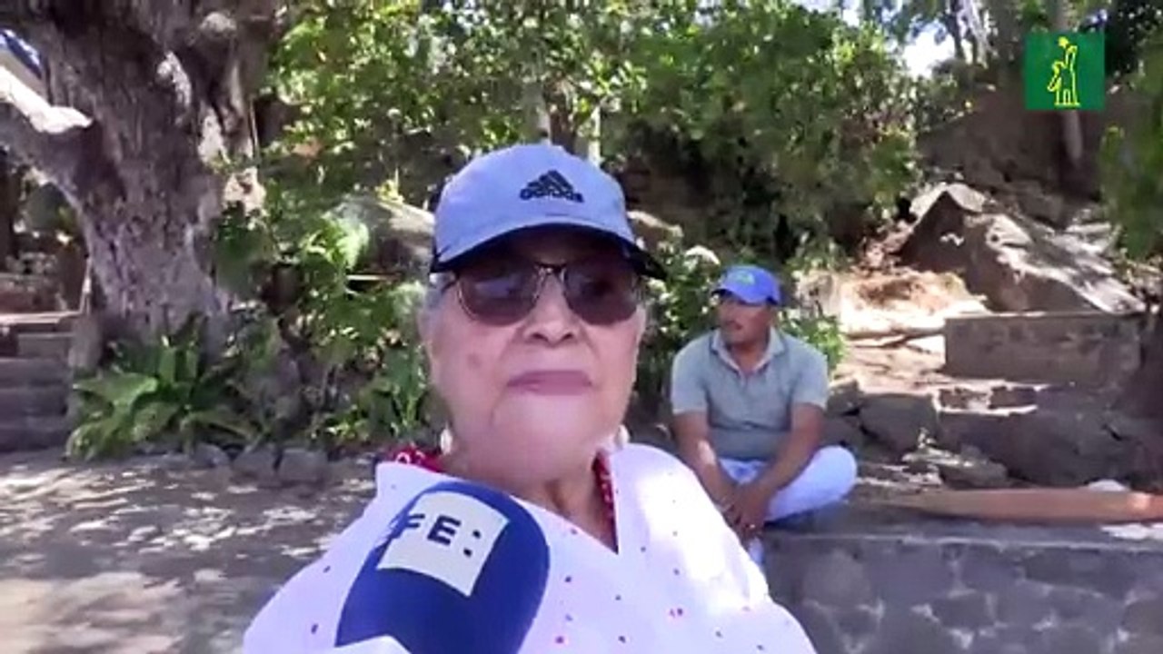 Fieles católicos celebran el tradicional "Viacrusis Acuático" en Nicaragua