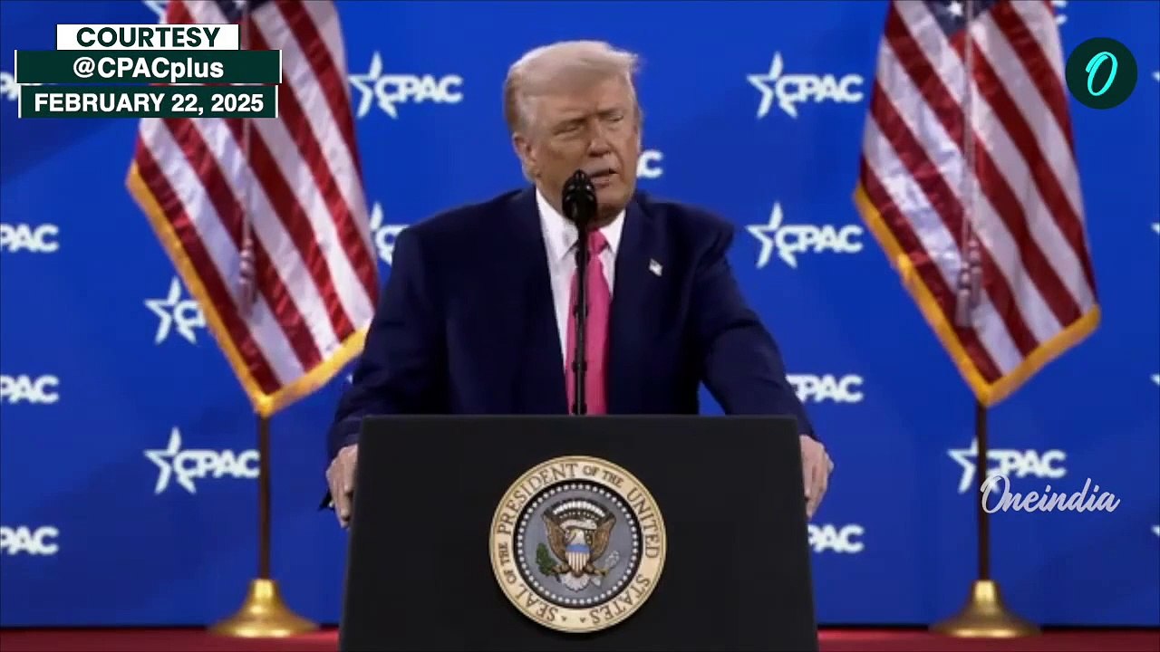 Trump Demands Ukraine Repay U.S Aid With Rare Earth Minerals And Oil At CPAC 2025 In DC