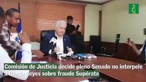 Comisión de Justicia decide pleno Senado no interpele a Gloria Reyes sobre fraude Supérate