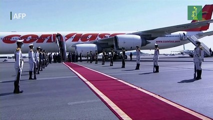 El presidente de Venezuela llega a Irán