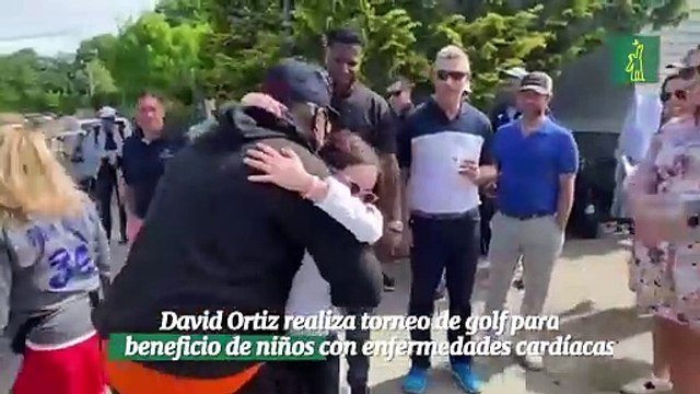 David Ortiz realiza torneo de golf para beneficio de niños con enfermedades cardíacas