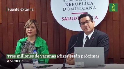 Tres millones de vacunas Pfizer están próximas a vencer