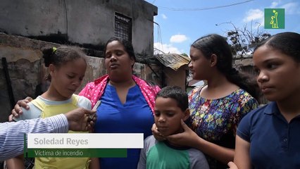 Incendio deja sin hogar a Familia pobre