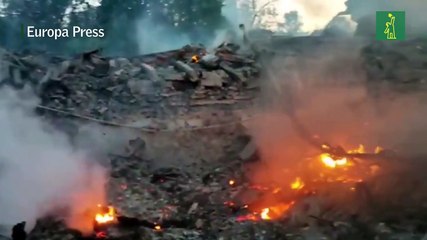 Al menos 62 muertos en un bombardeo ruso sobre una escuela de Lugansk