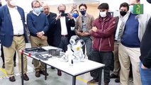 UTECO, el robot humanoide 'profesor' de un posgrado compartido por tres países